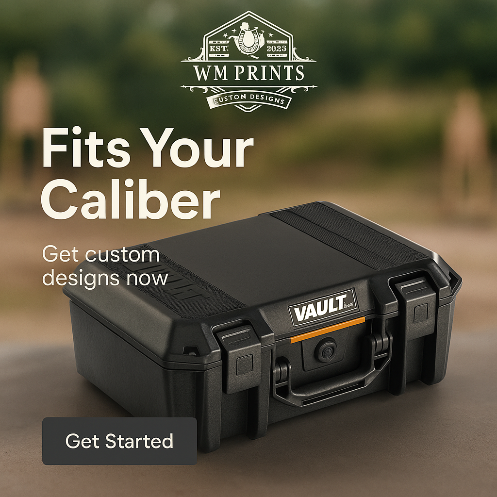 Pelican™ Vault V300 Ammo Insert kits.