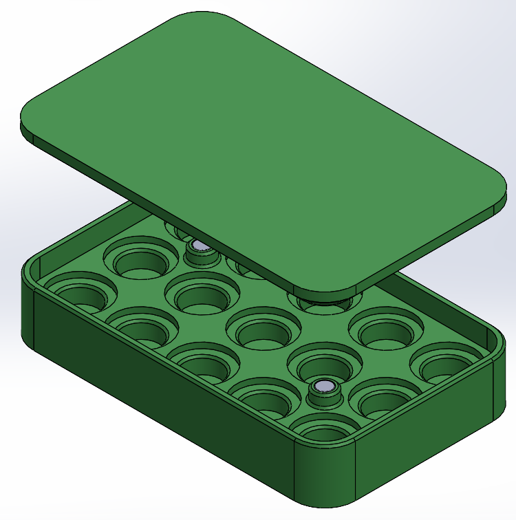 RCBS Shell Holder Case Green