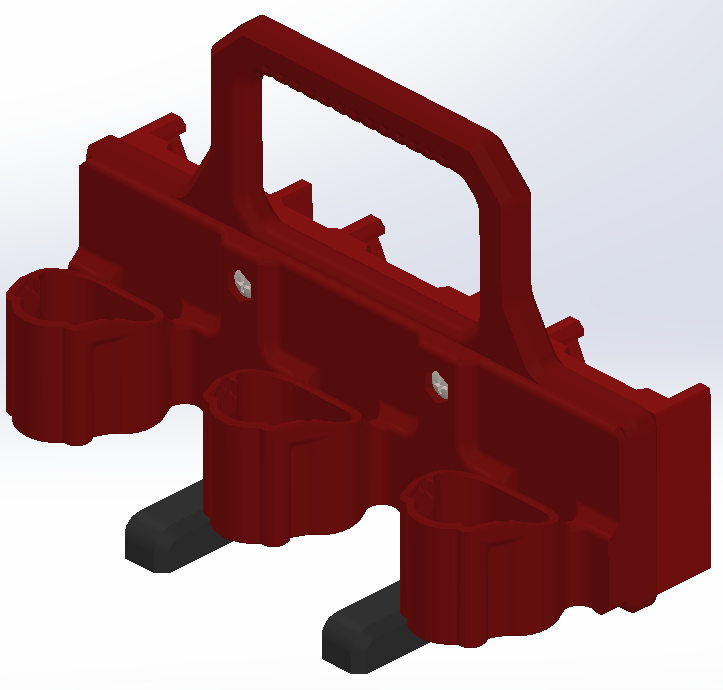 Milwaukee battery holder M12 x m18
