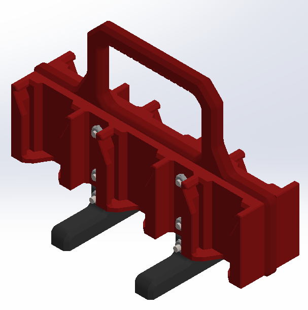 Milwaukee battery holder M18 x m18