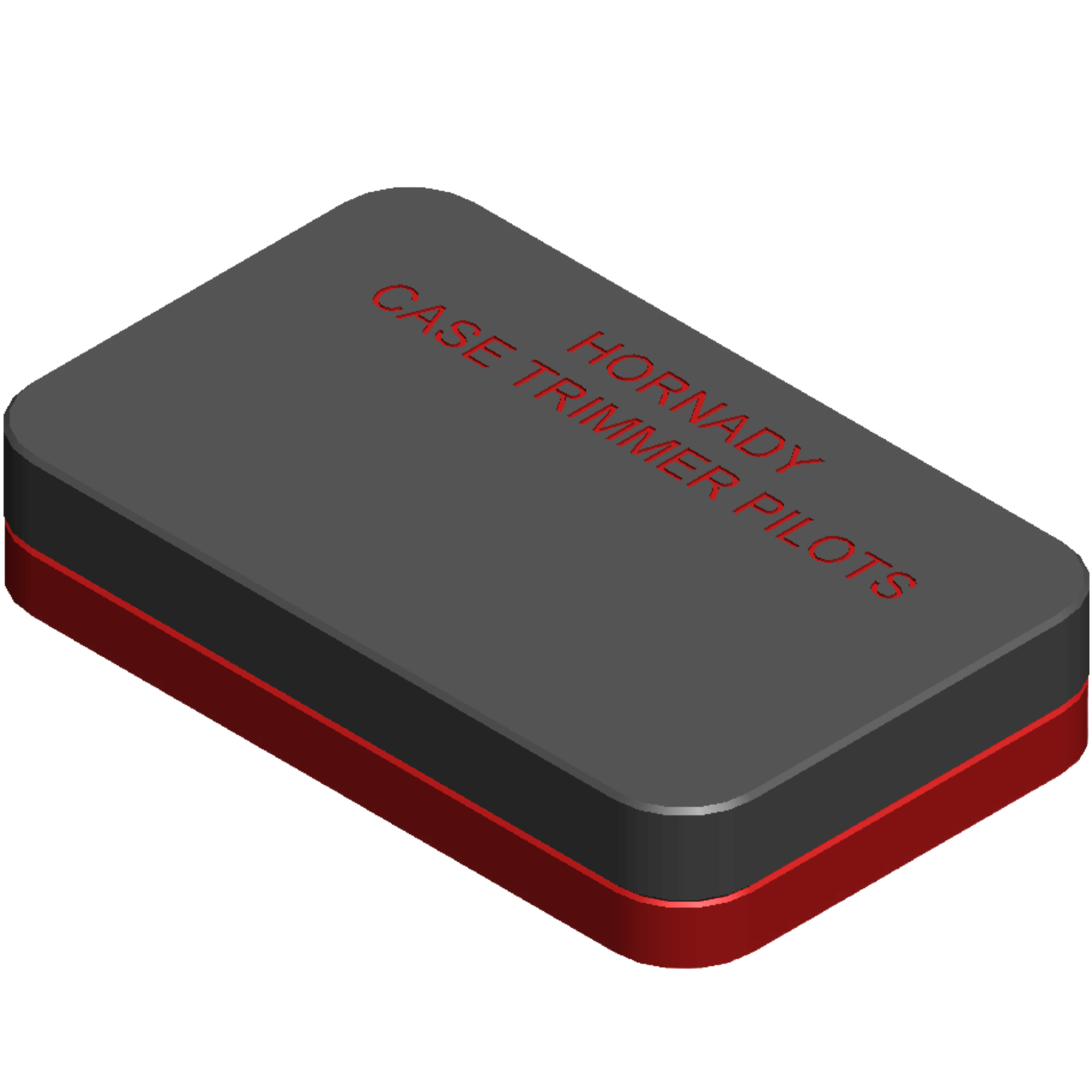 Hornady Pilot Trimmer Case Balck and Red