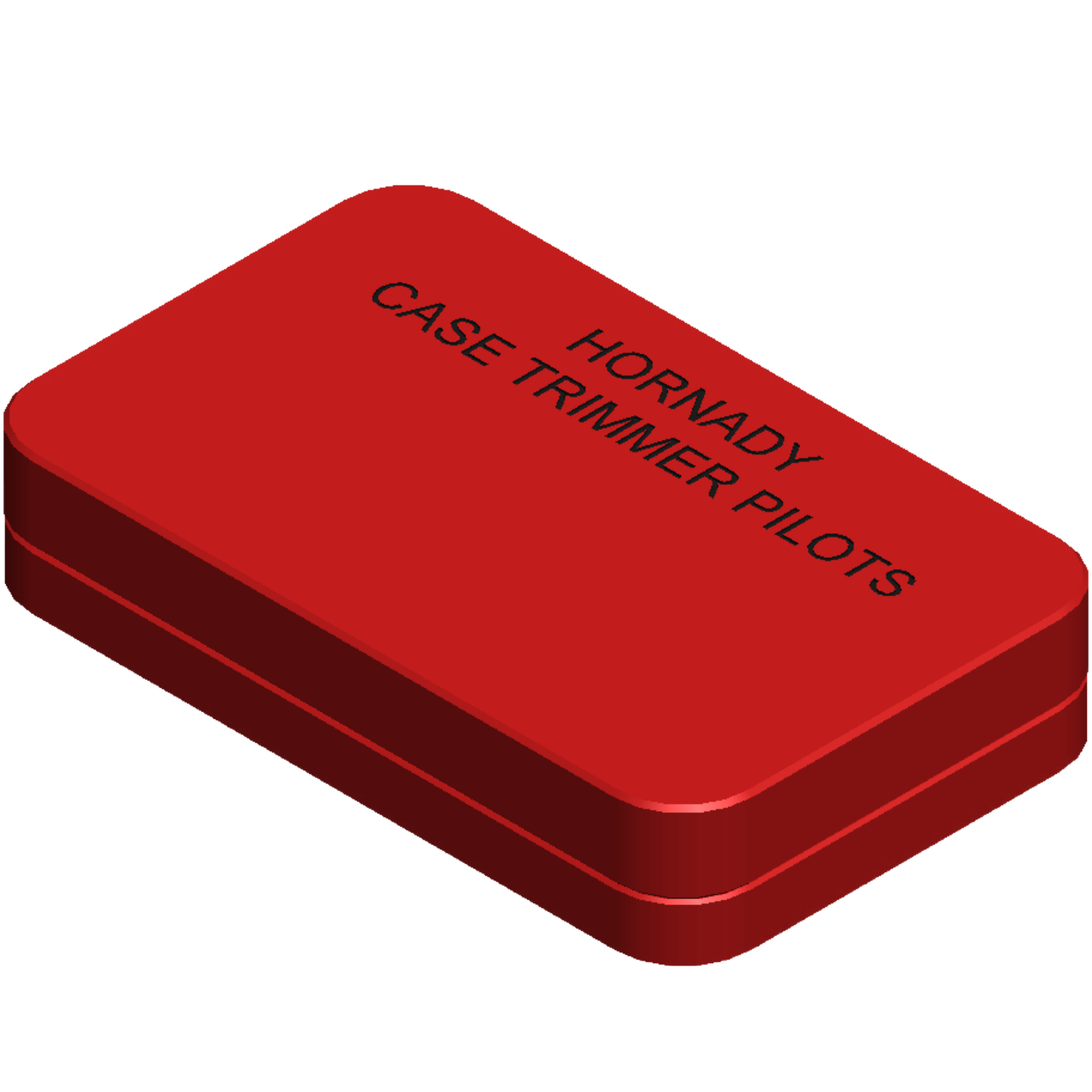 Hornady Pilot Trimmer Case Red