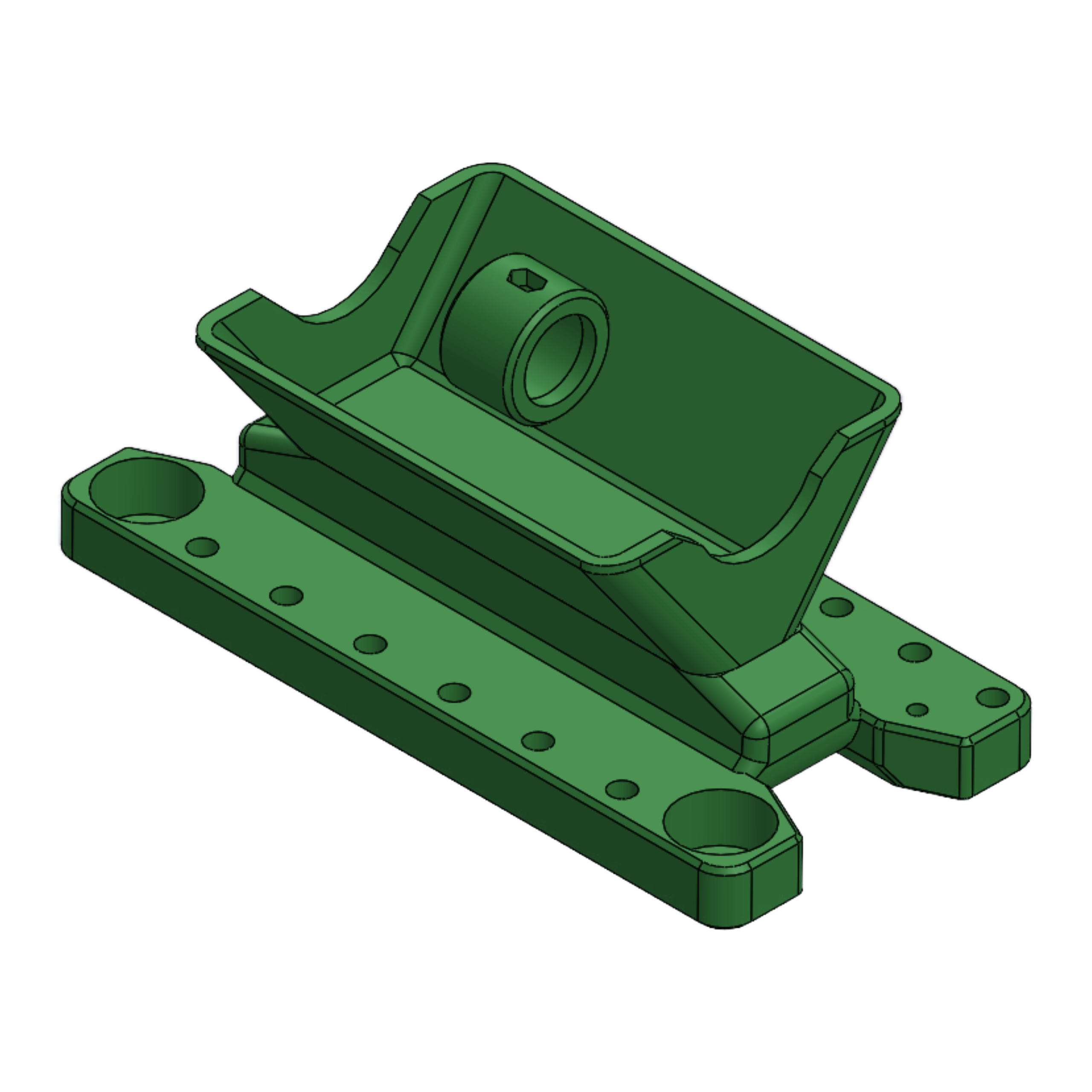 RCBS Collet Style Brass Trimmer Catcher Green