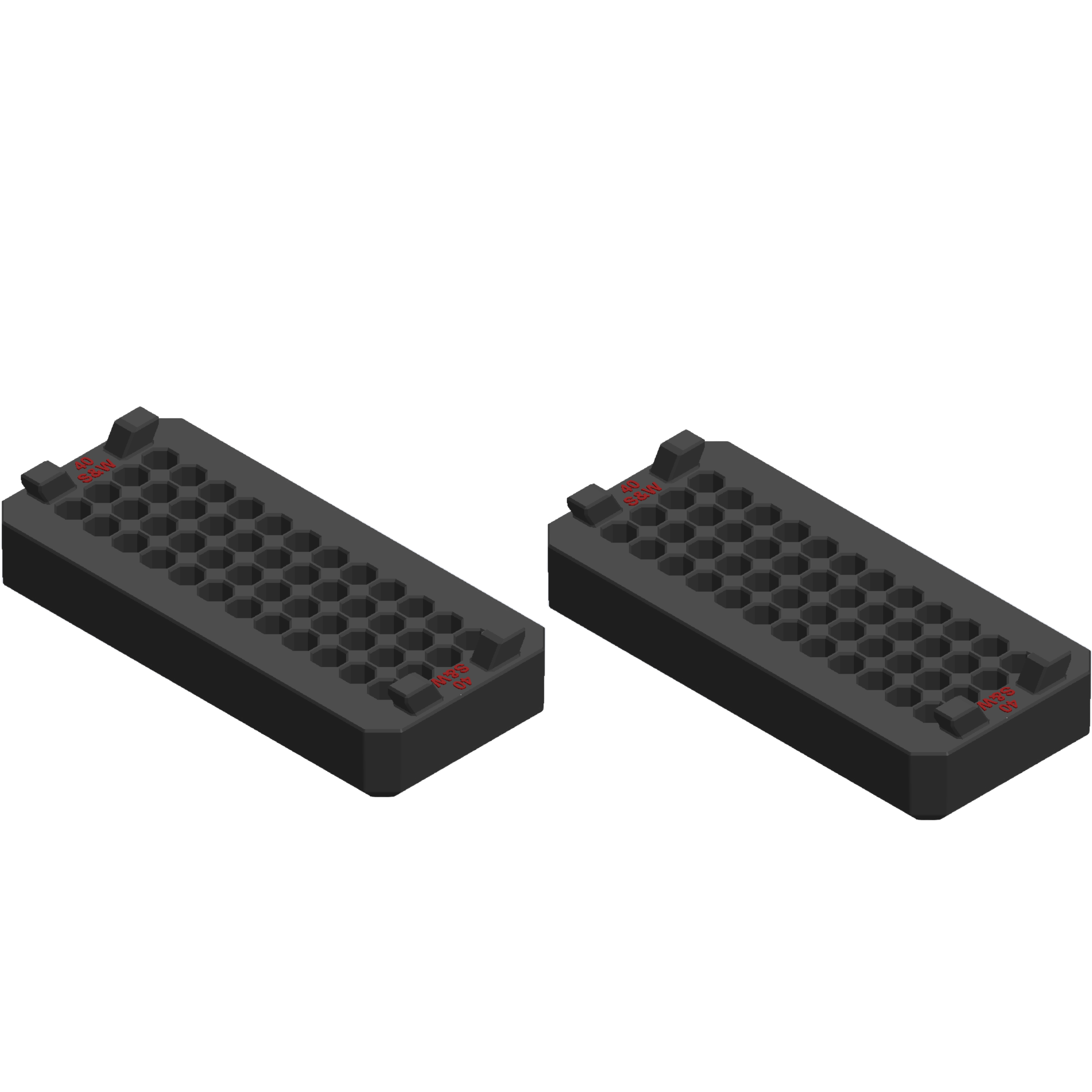 Milwaukee Packout Ammo Insert 40 SW