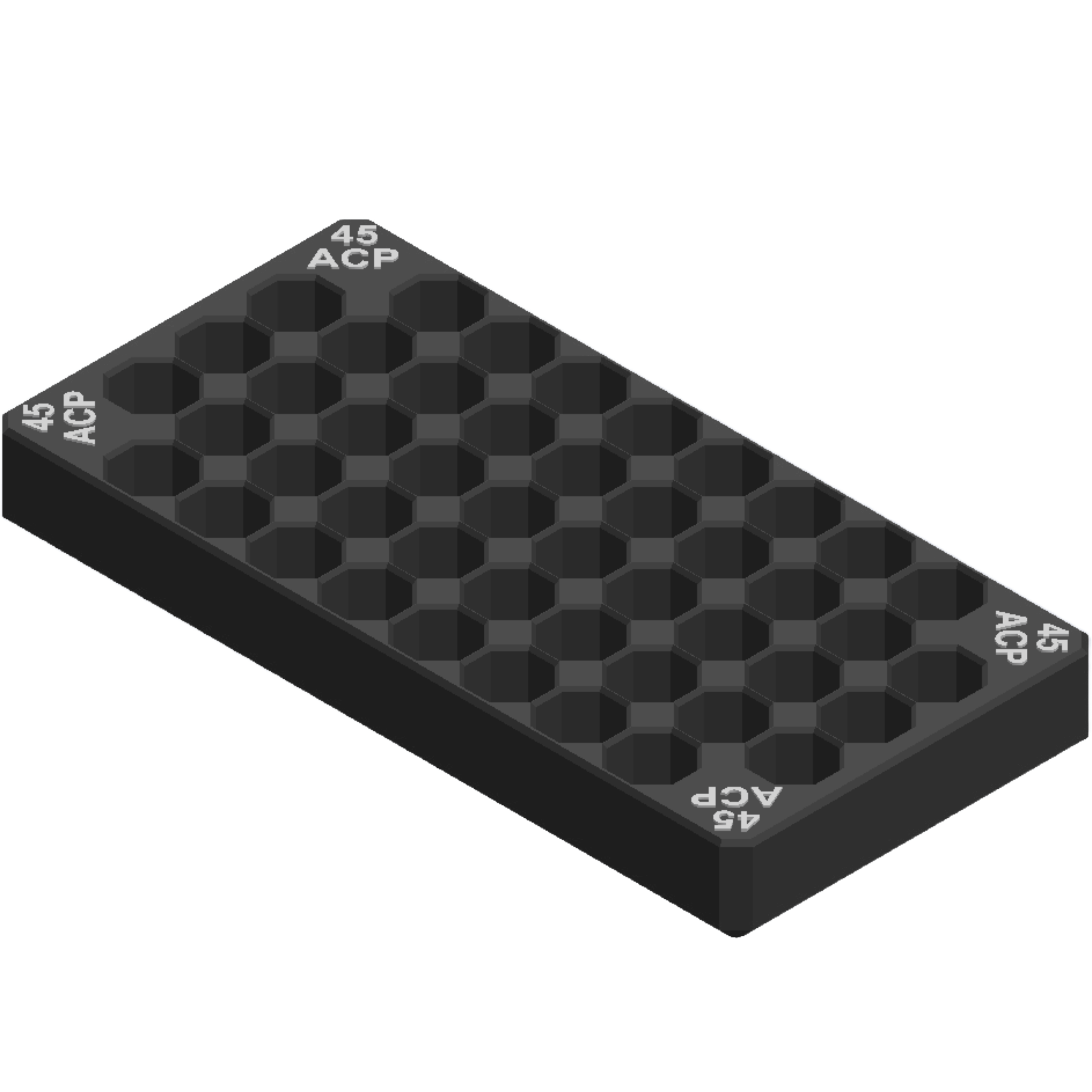 Dewalt Tough System Case ammo insert 45 ACP