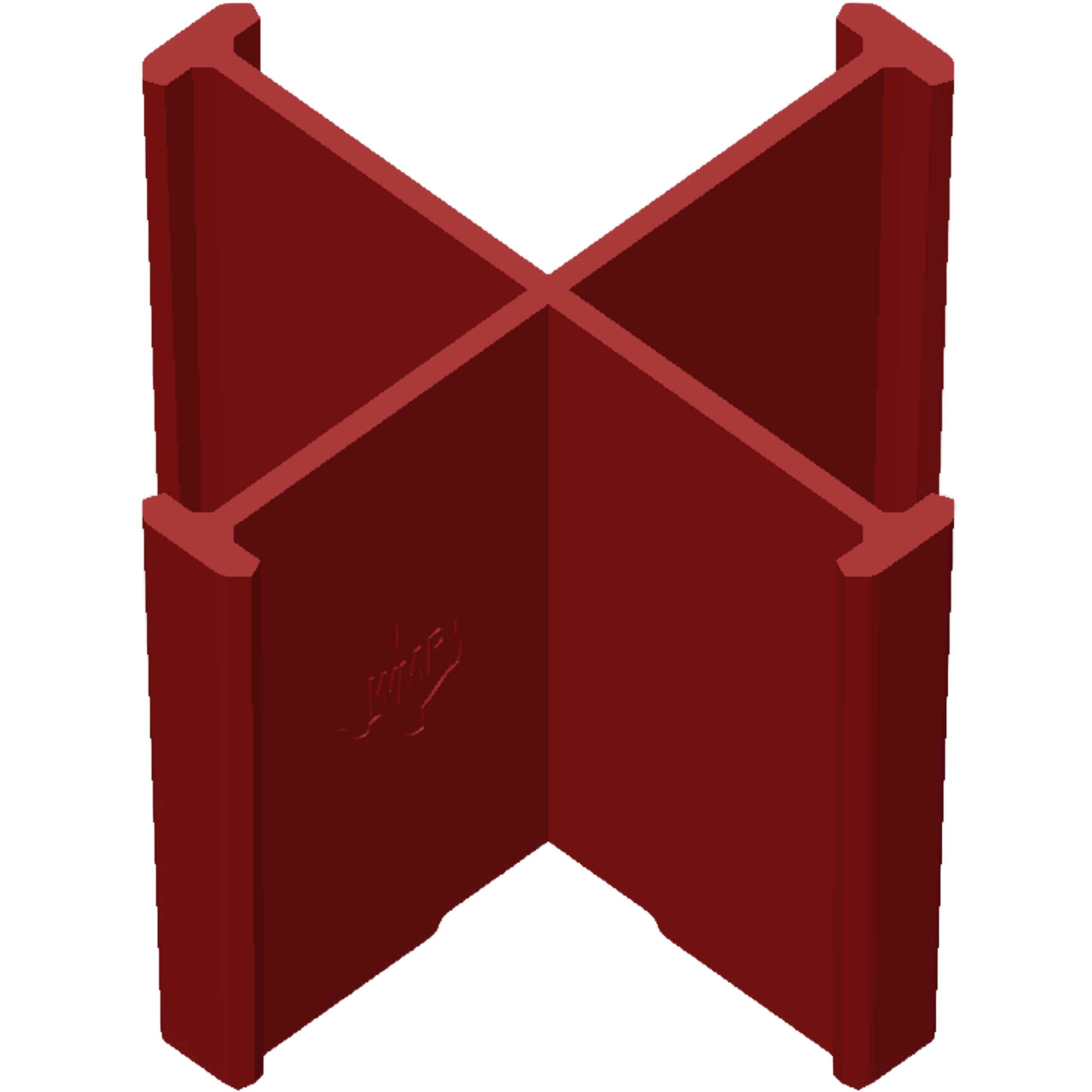 Milwaukee Packout Bin Divider Red