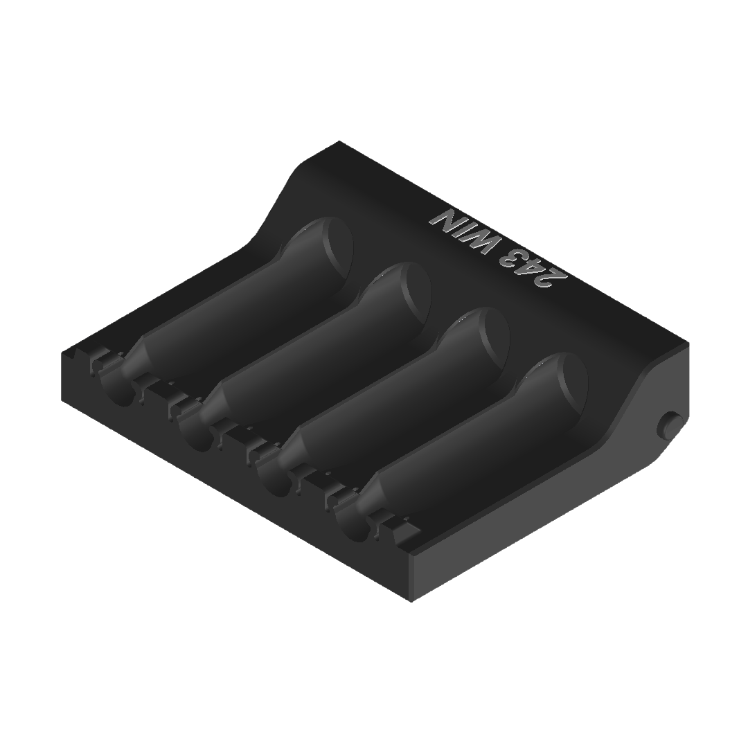 MILWAUKEE SHOCKWAVE 243 WIN AMMO INSERT