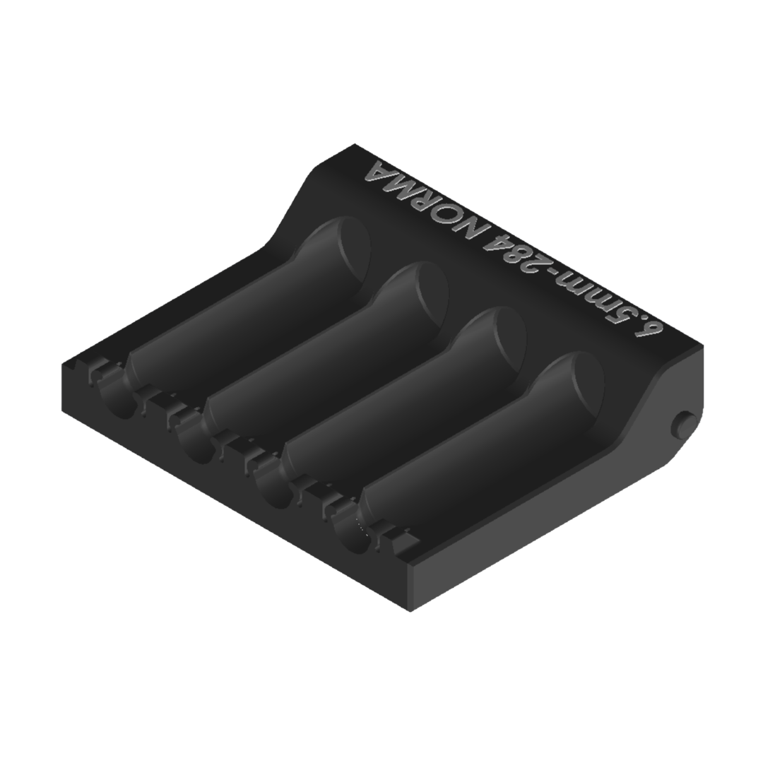 Milwaukee Packout Ammo Inserts 6.5 MM-284 NORMA WHITE