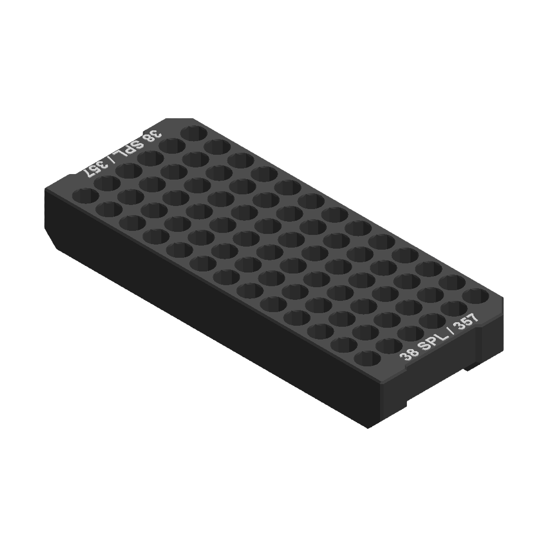 Milwaukee shockwave ammo insert 38/357