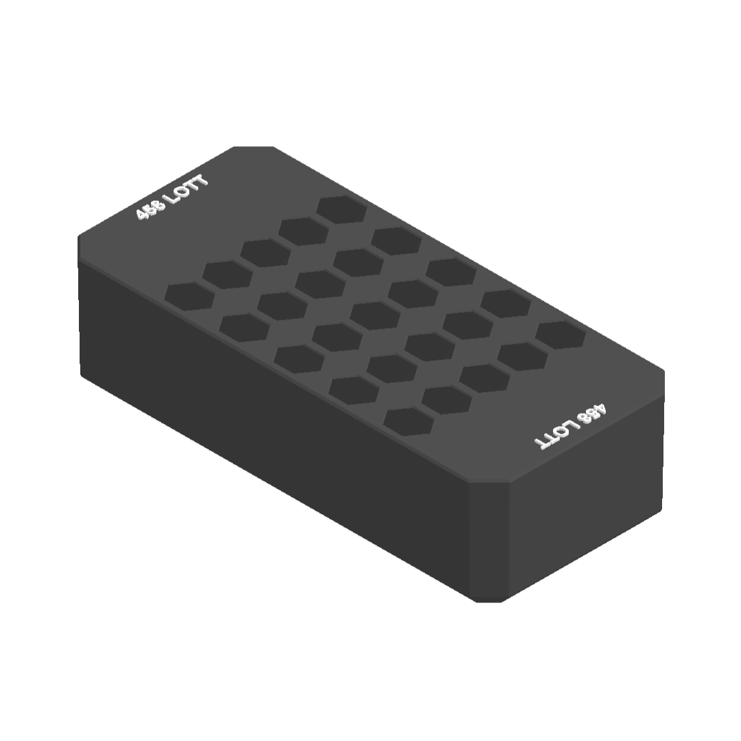 MILWAUKEE PACKOUT 458 LOTT AMMO INSERT