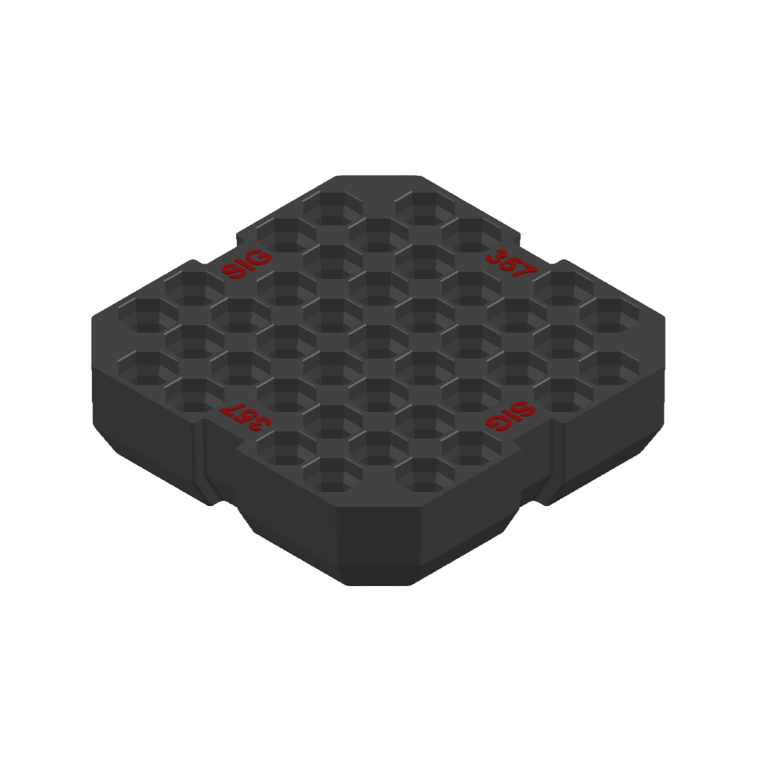 MILWAUKEE PACKOUT 357 SIG AMMO INSERT