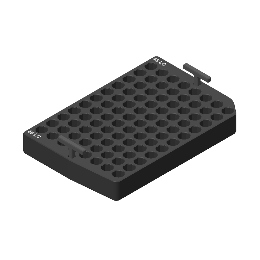 PELICAN V100 AMMO INSERT 45 LC