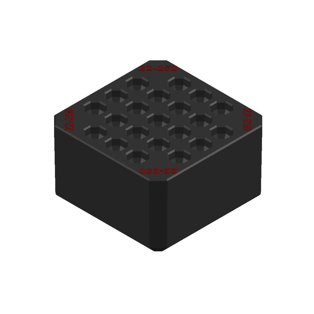 22-250 MILWAUKEE PACKOUT INSERT