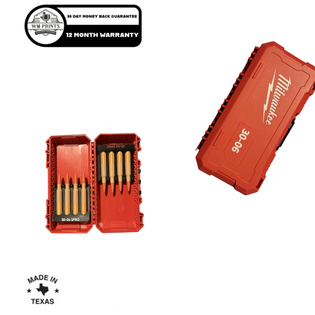 Milwaukee Shockwave compatible rifle ammo Inserts.