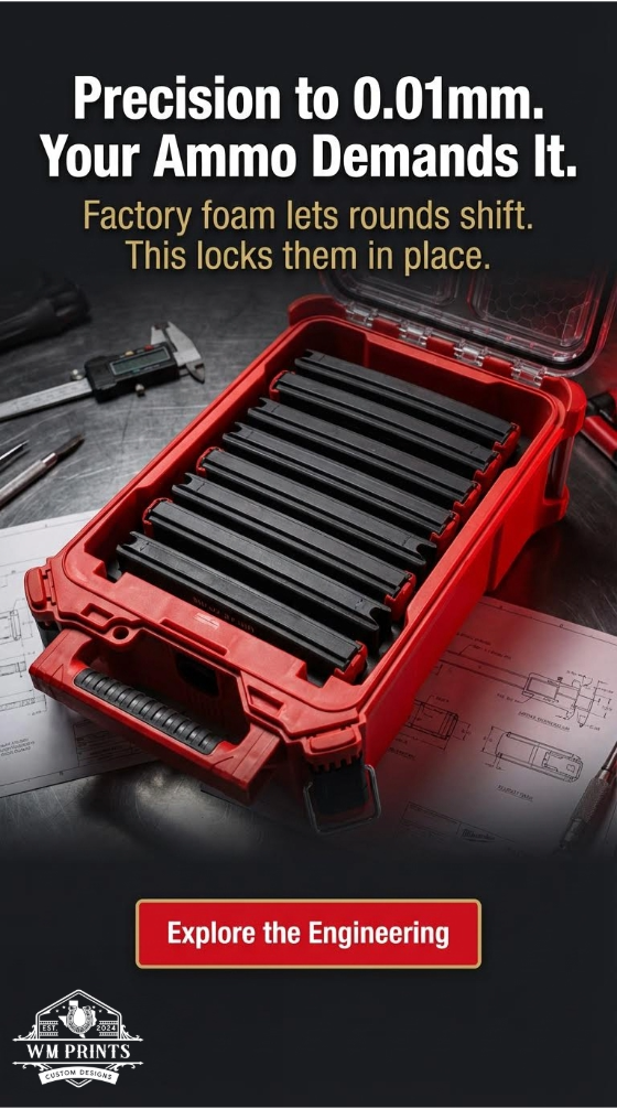 Milwaukee Shockwave compatible rifle ammo Inserts.