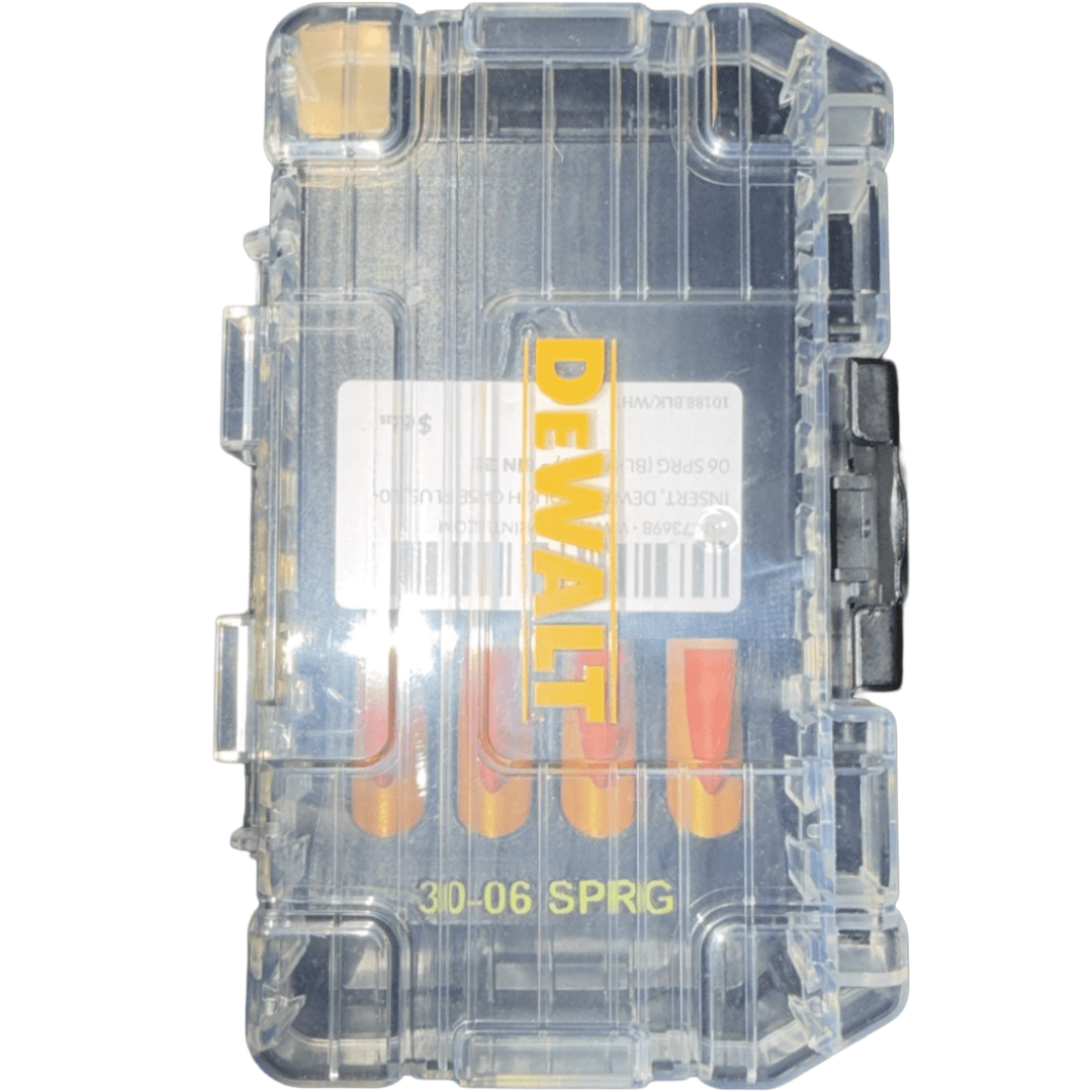 DeWalt Tough Case Toolbox Rifle Ammo Inserts - WM Prints LLC