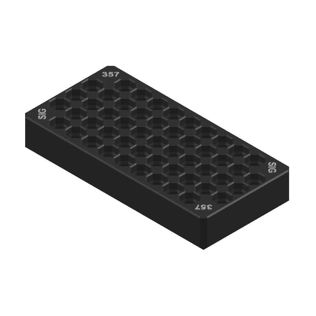 DeWalt Toughcase compatible ammo inserts. - WM Prints LLC