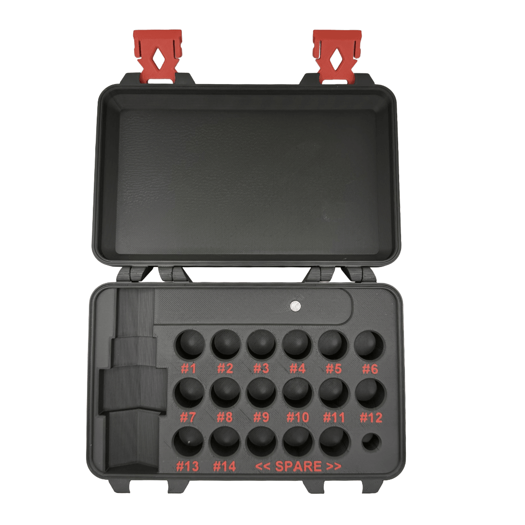 Hornady Bullet Puller and Collets Storage Case Gen 2 - WM Prints LLC