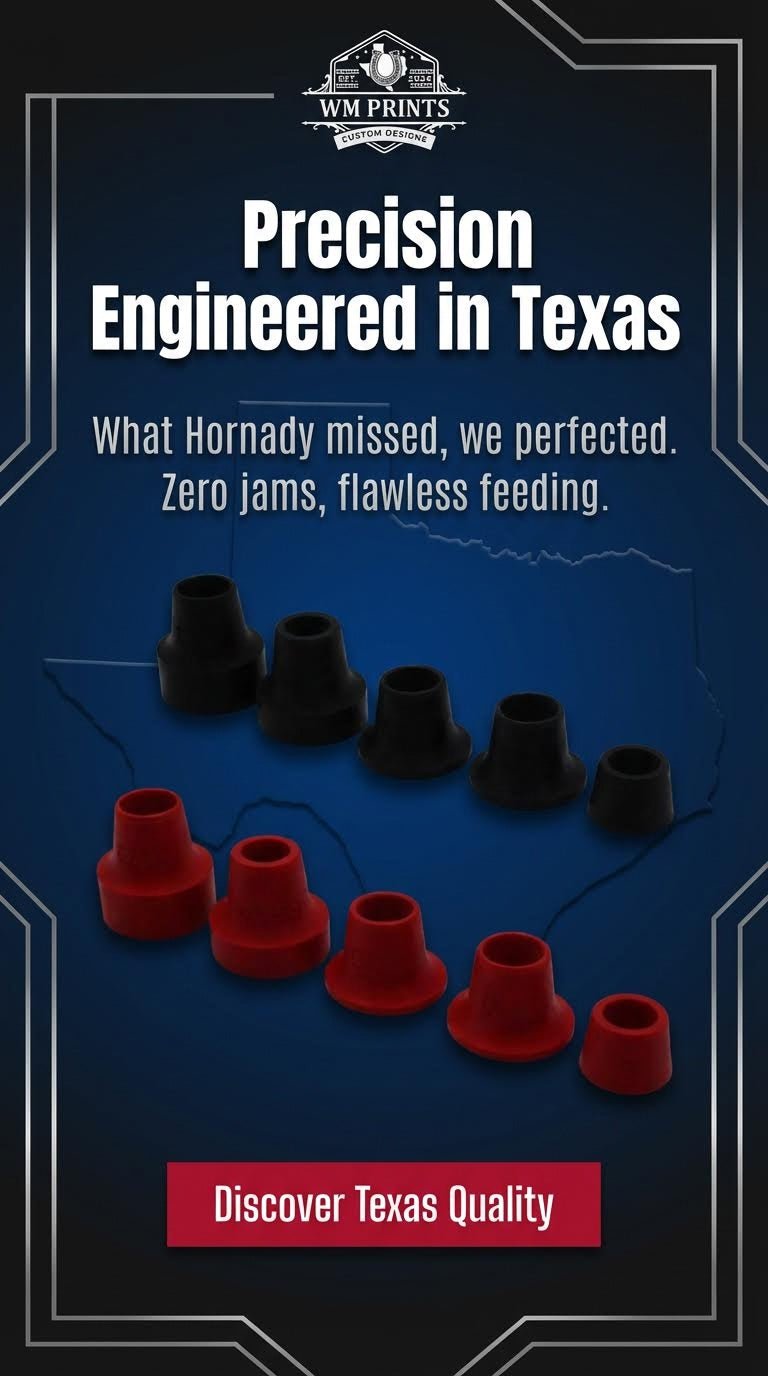 Hornady LNL Case Feeder pivot adapter bushings. - WM Prints LLC