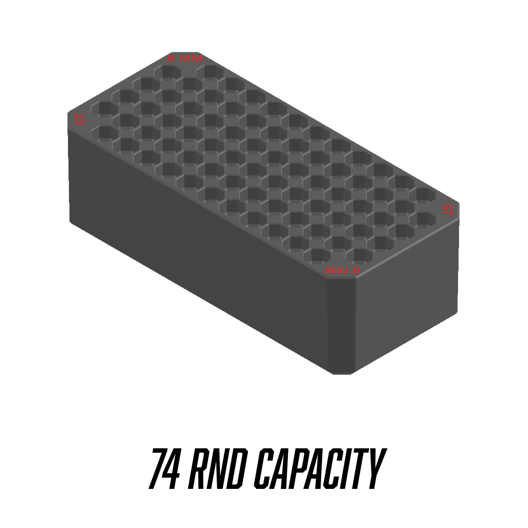 Made for Milwaukee Packouts Compact Ammo inserts. - WM Prints LLC