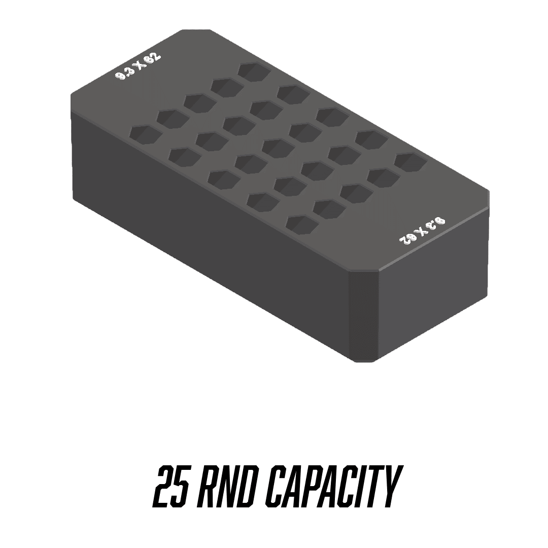 Made for Milwaukee Packouts Compact Ammo inserts. - WM Prints LLC