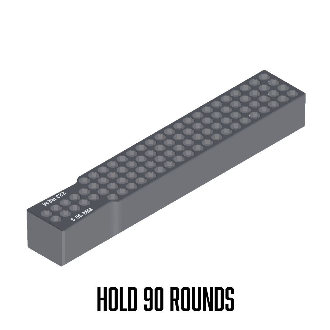 Milwaukee Packout center ammo inserts. - WM Prints LLC