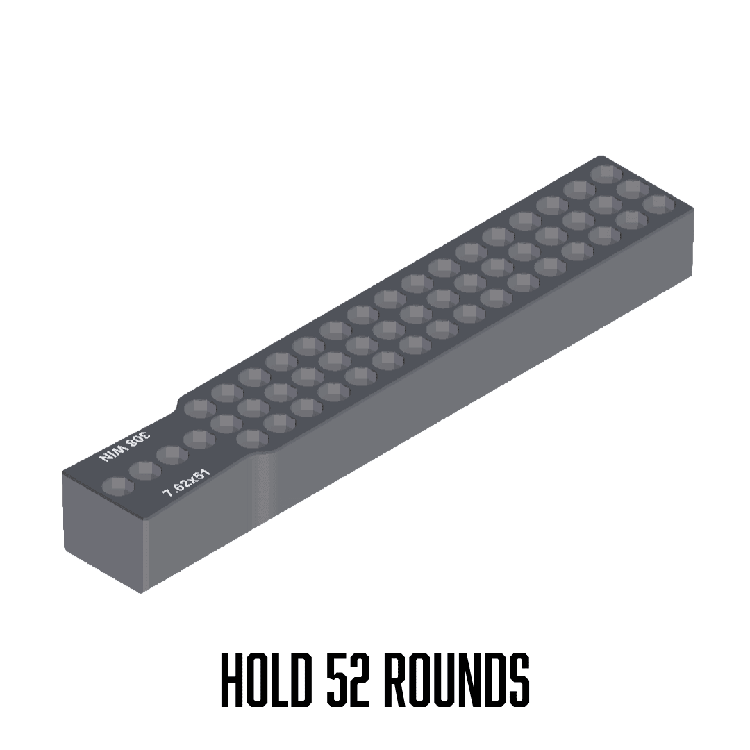 Milwaukee Packout center ammo inserts. - WM Prints LLC