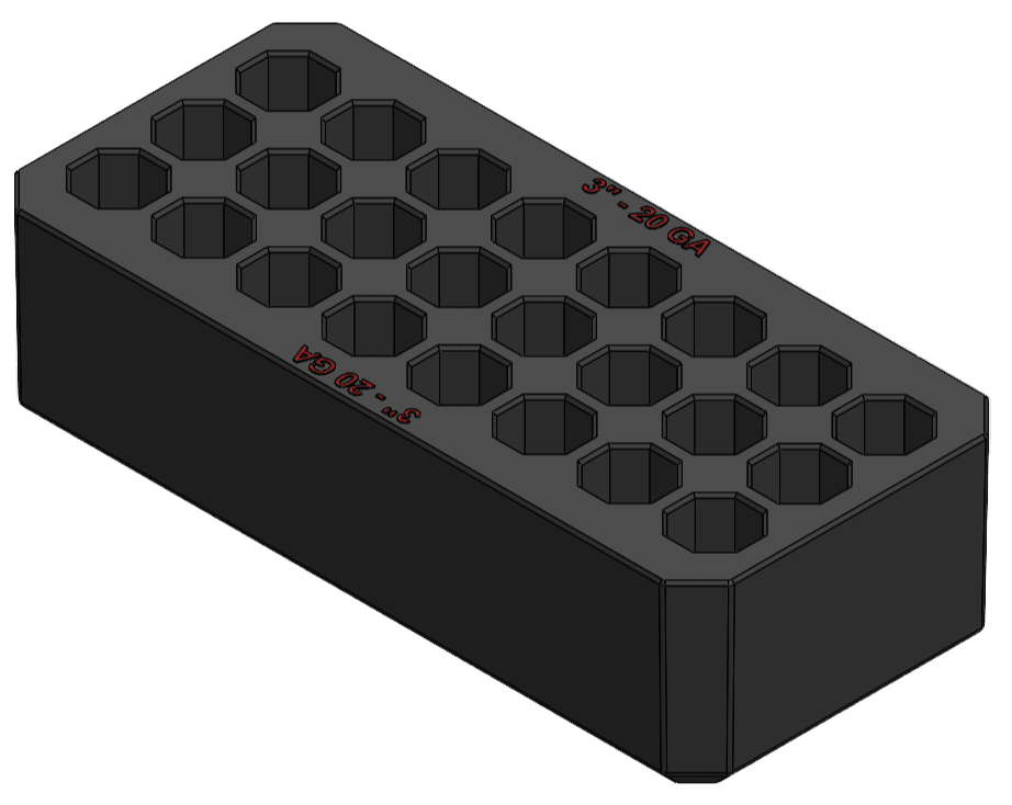 Milwaukee Packout Compact ammo inserts. - WM Prints LLC