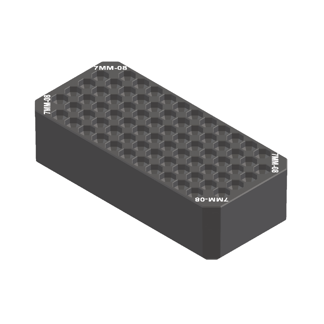 Milwaukee Packout Ammo insert - 7MM-08 Rem