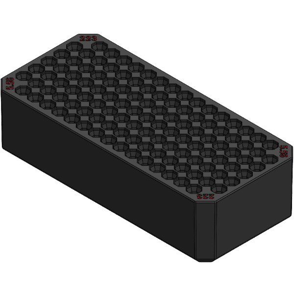 Milwaukee Packout Compact ammo inserts. - WM Prints LLC