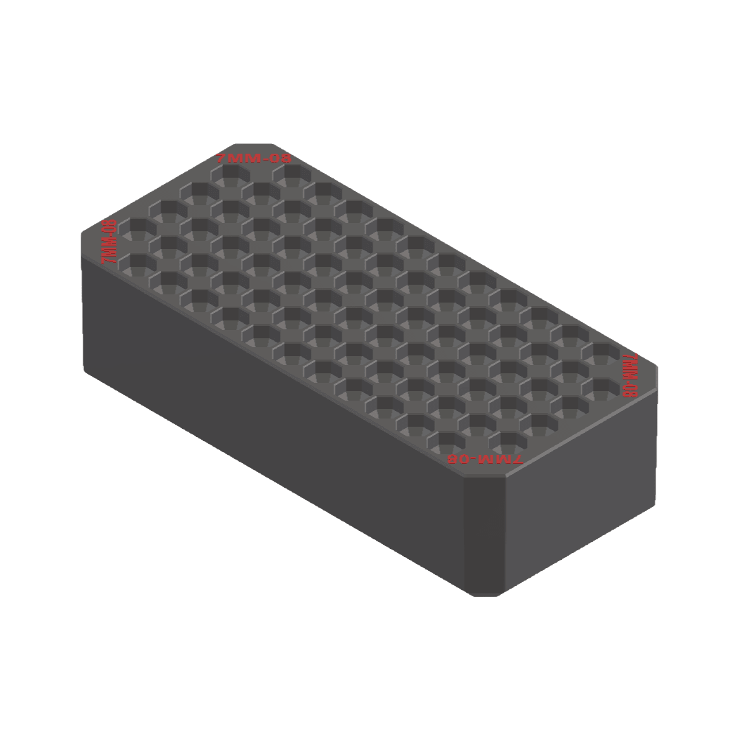 Milwaukee Packout Ammo insert - 7MM-08 Rem