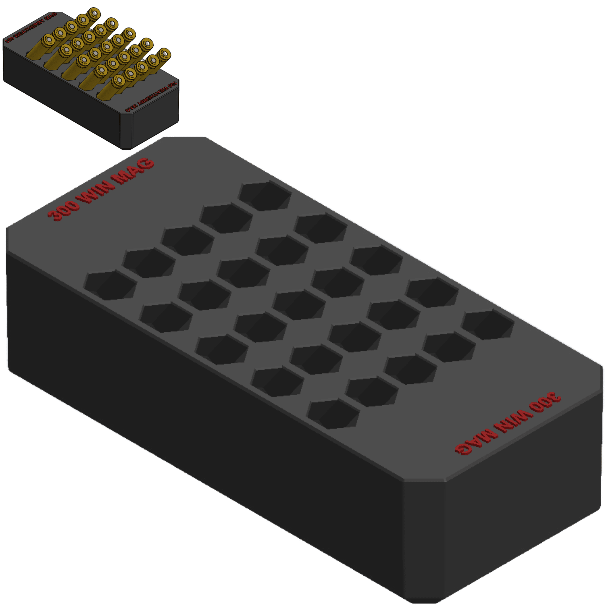 Milwaukee Packout Compact ammo inserts. - WM Prints LLC