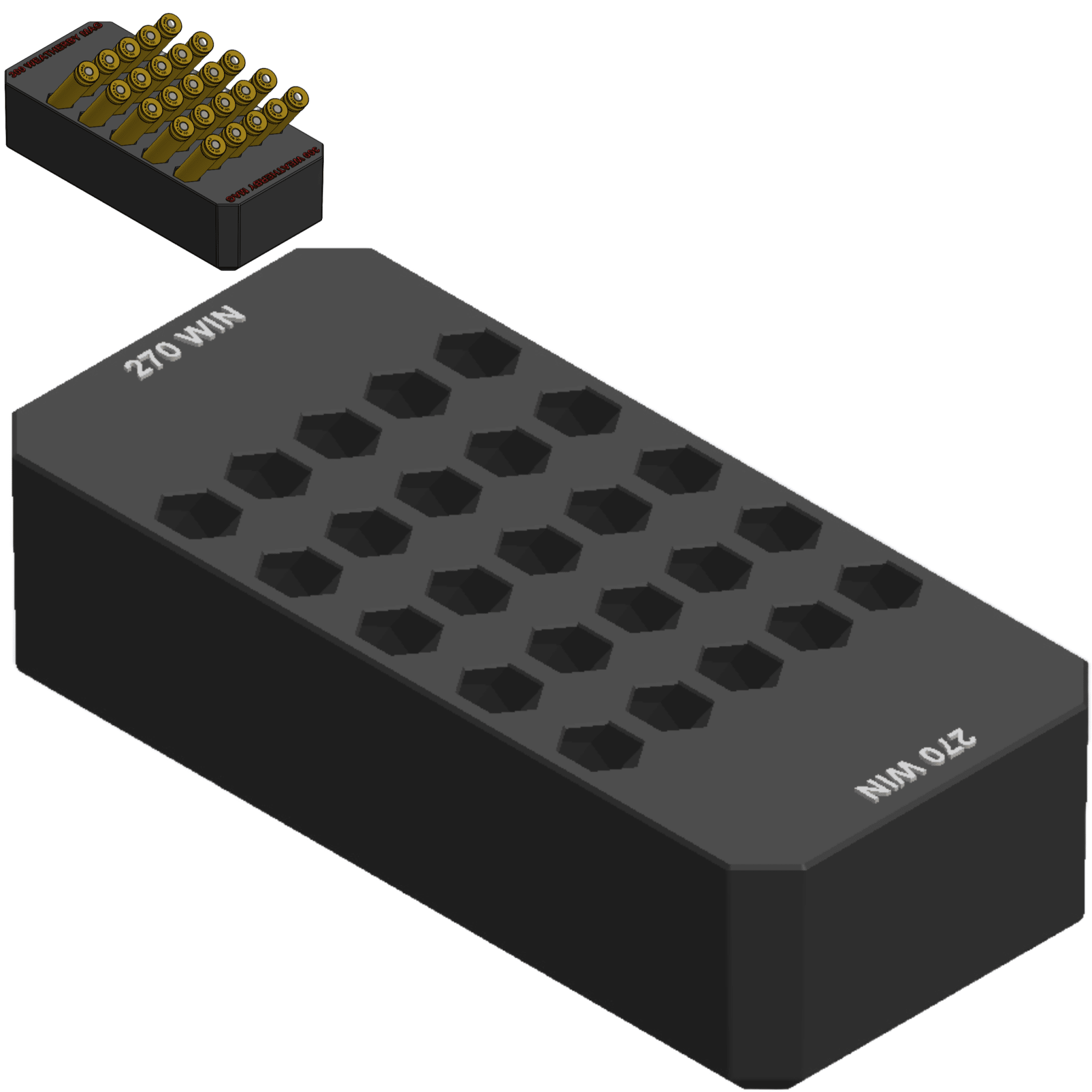 Milwaukee Packout Compact ammo inserts. - WM Prints LLC