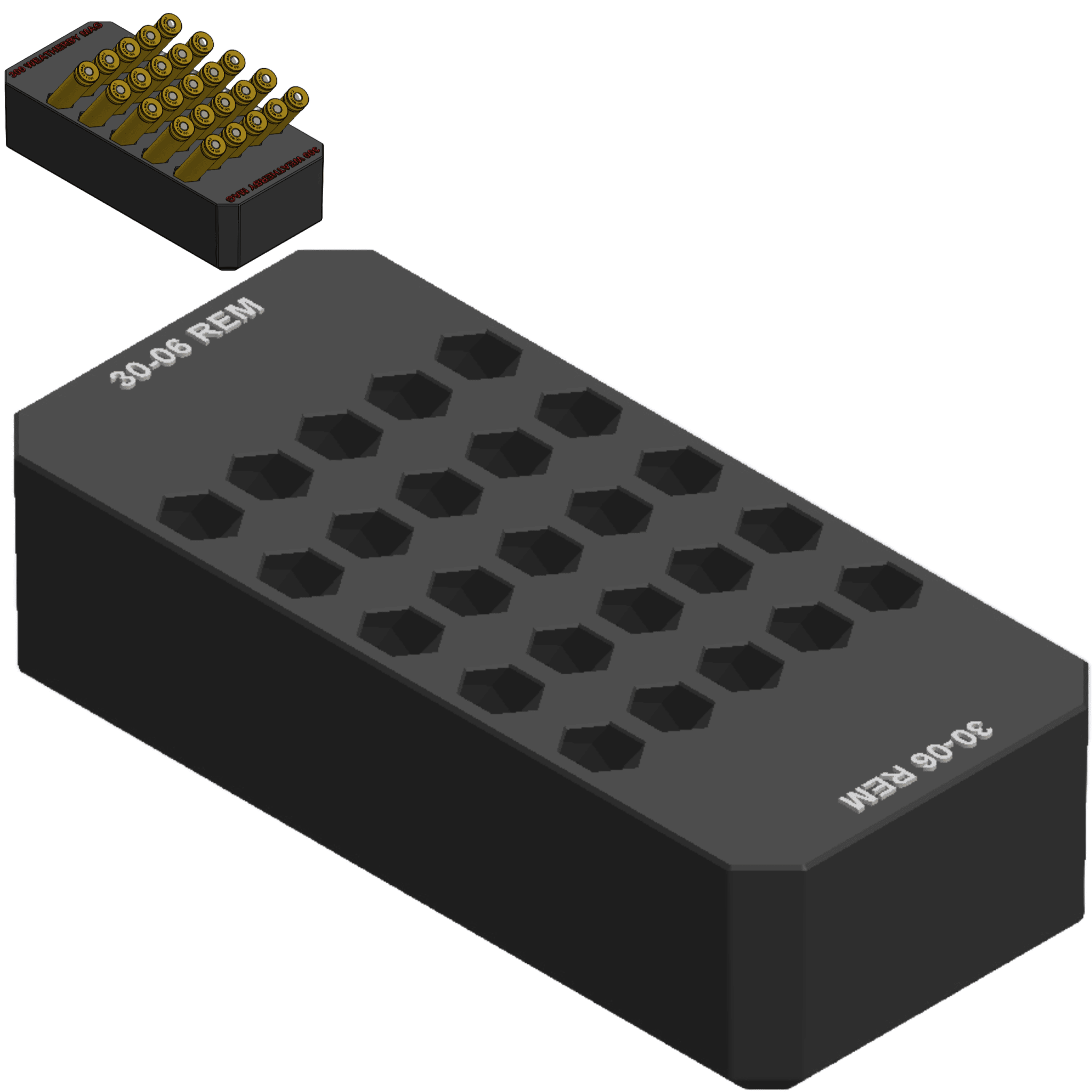 Milwaukee Packout Compact ammo inserts. - WM Prints LLC