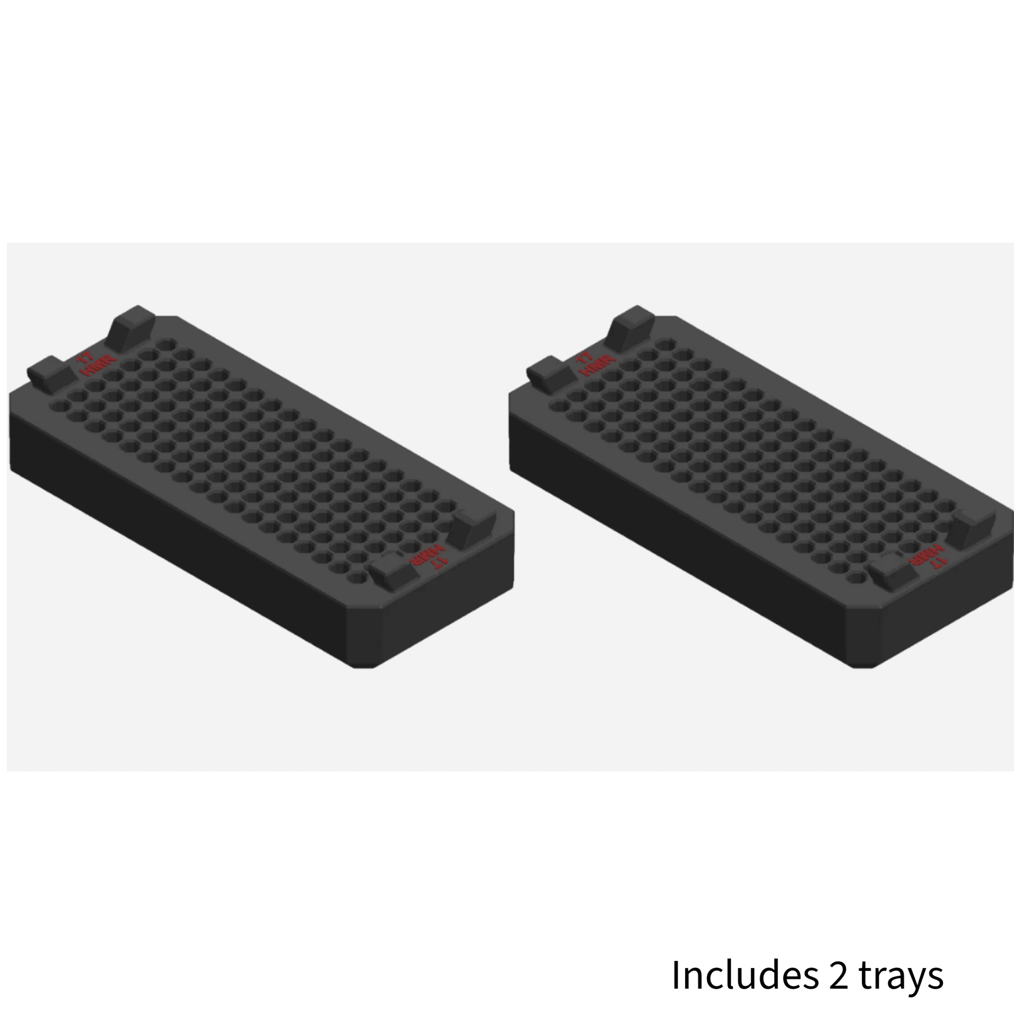 Milwaukee Packout compatible Ammo Inserts double stack. - WM Prints LLC