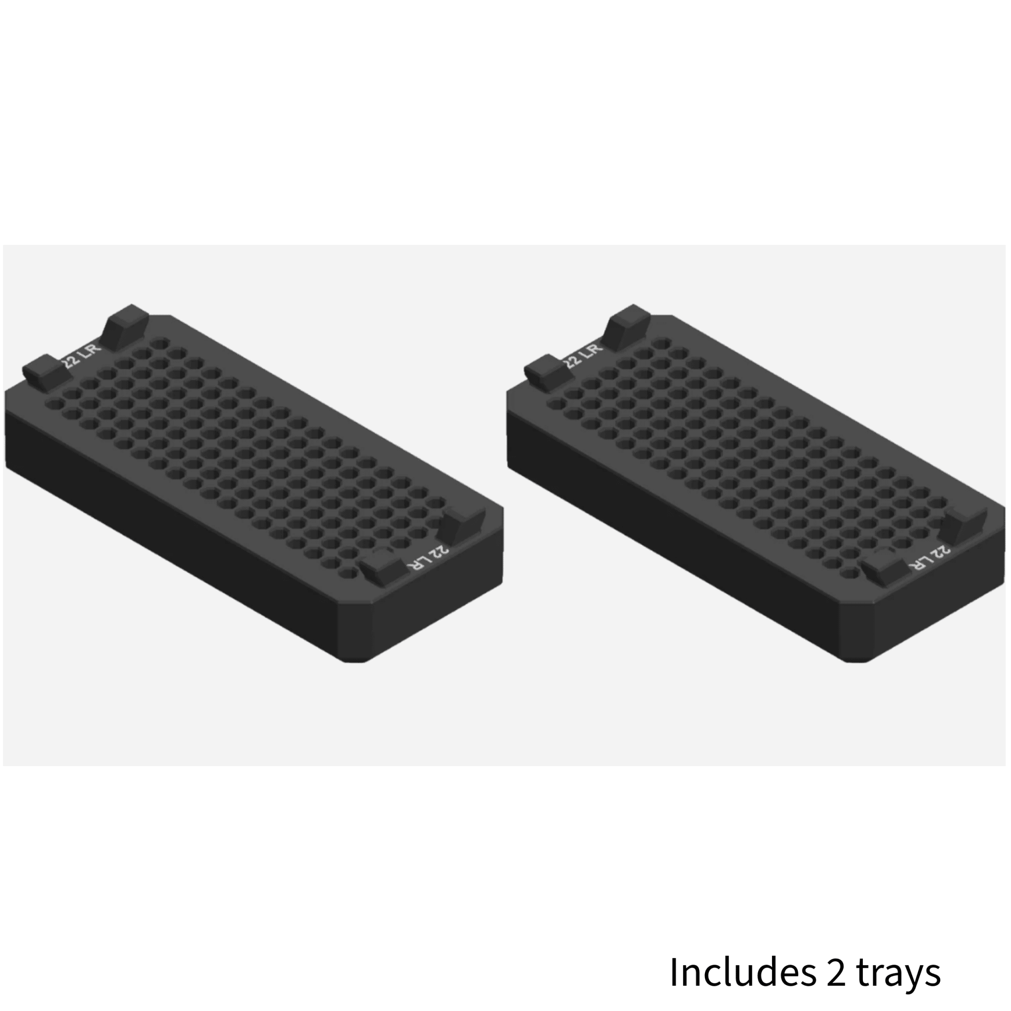 Milwaukee Packout compatible Ammo Inserts double stack. - WM Prints LLC