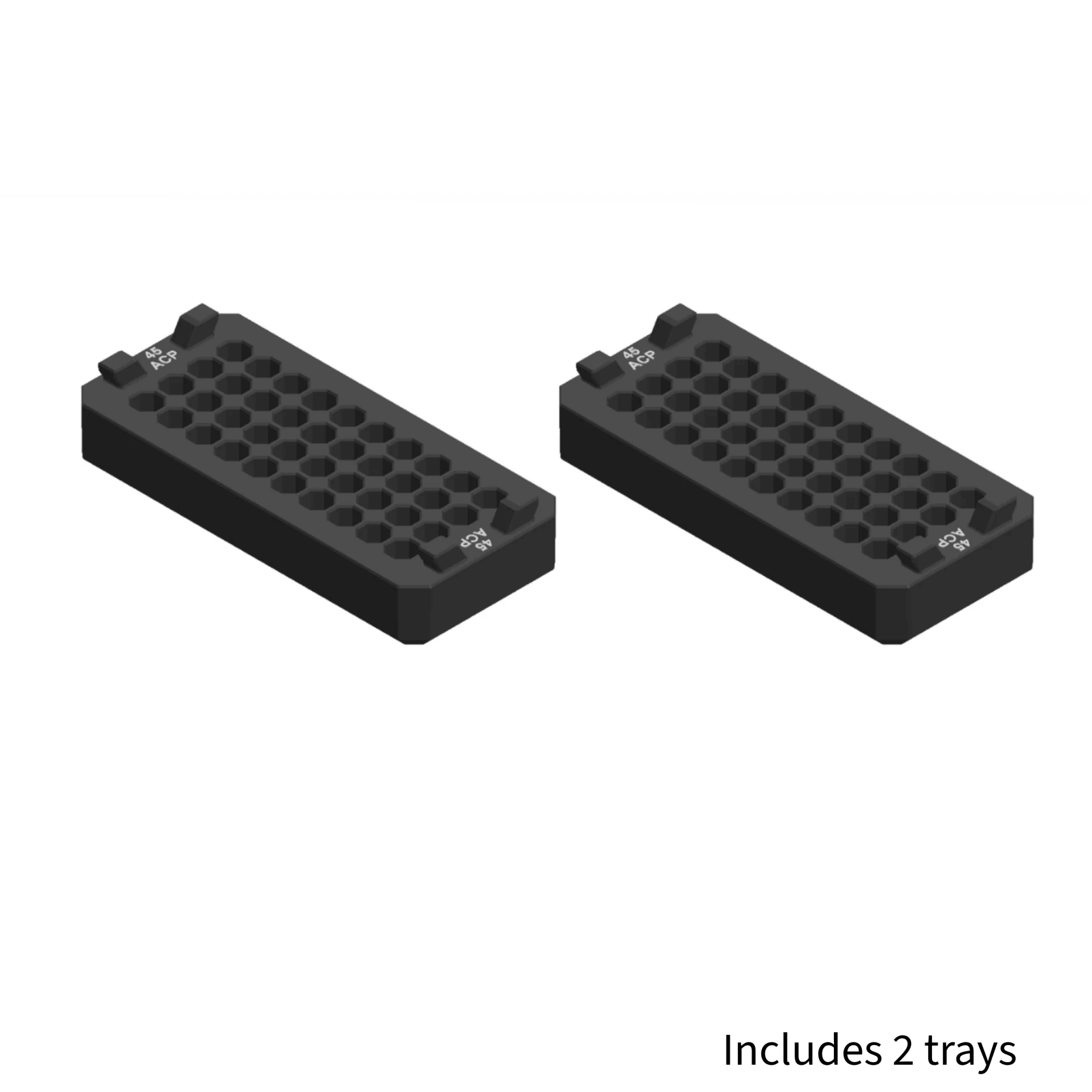 Milwaukee Packout compatible Ammo Inserts double stack. - WM Prints LLC