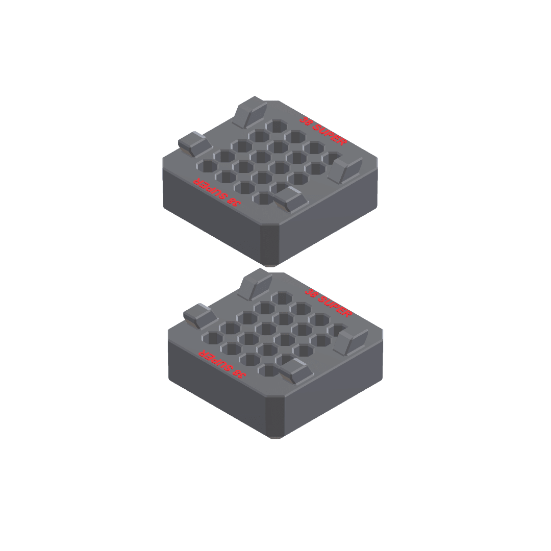 Milwaukee Packout compatible Ammo Inserts double stack. - WM Prints LLC