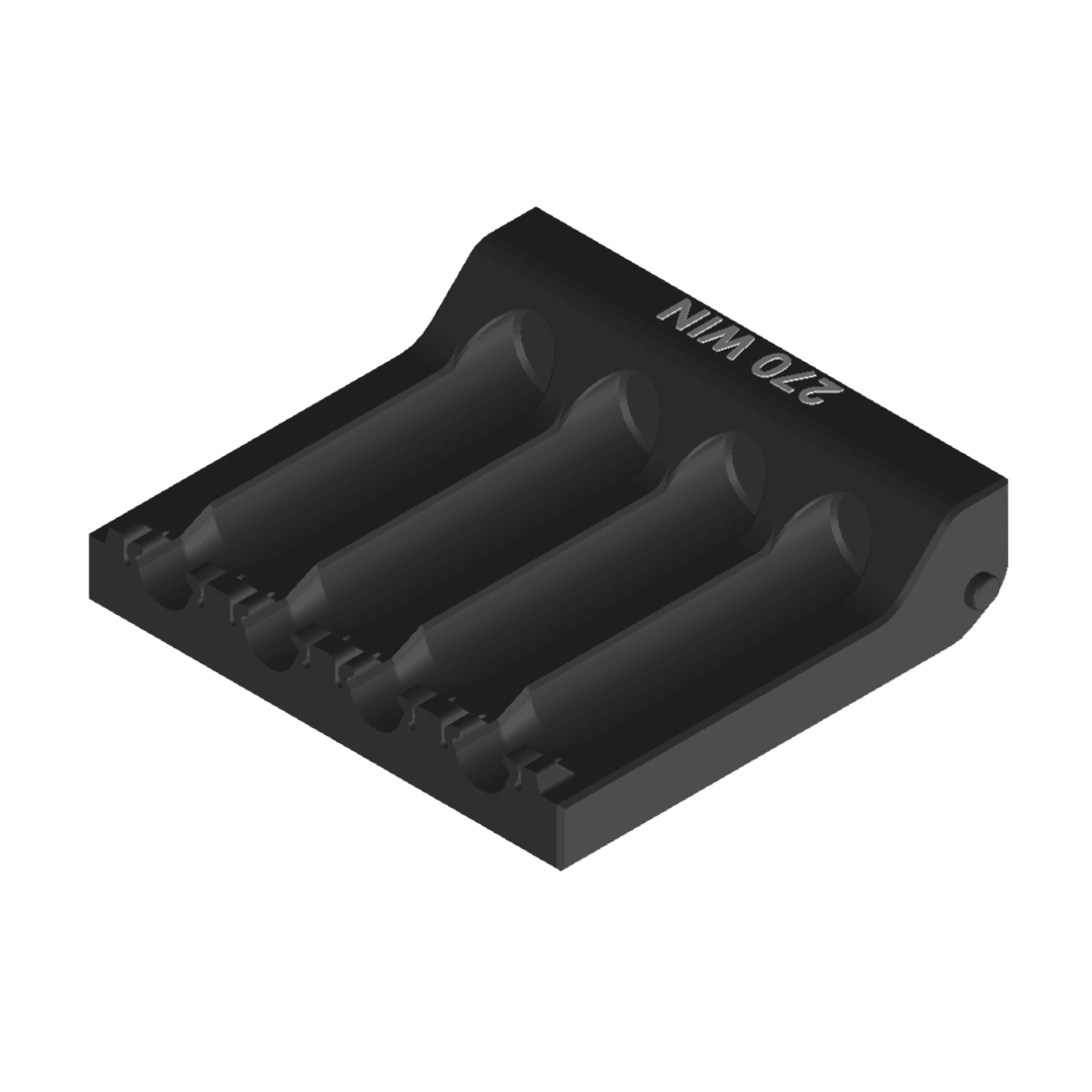 Milwaukee Shockwave compatible rifle ammo Inserts. - WM Prints LLC
