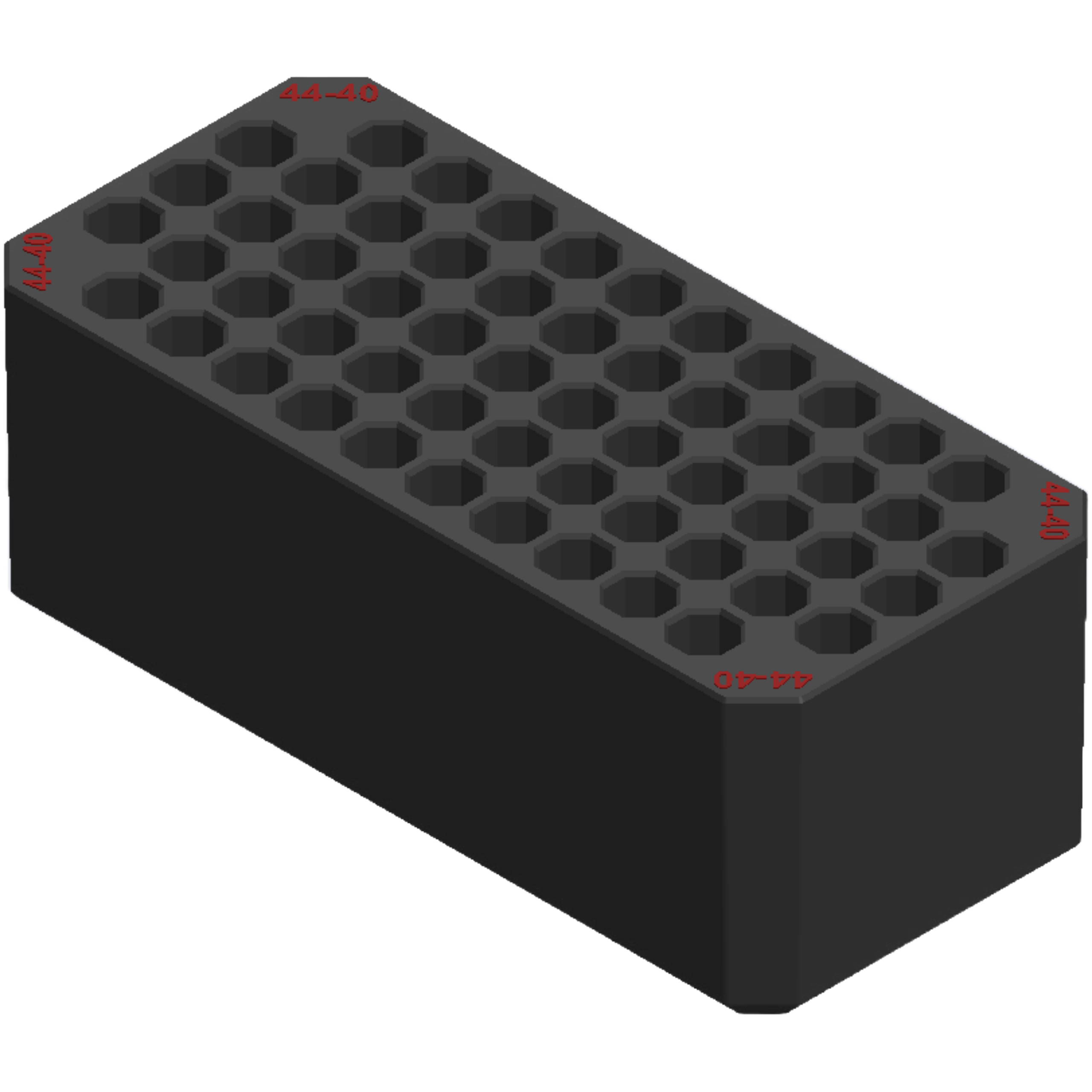 Milwaukee Packout Ammo Insert LARGE TRAY 44-40 WCF RED