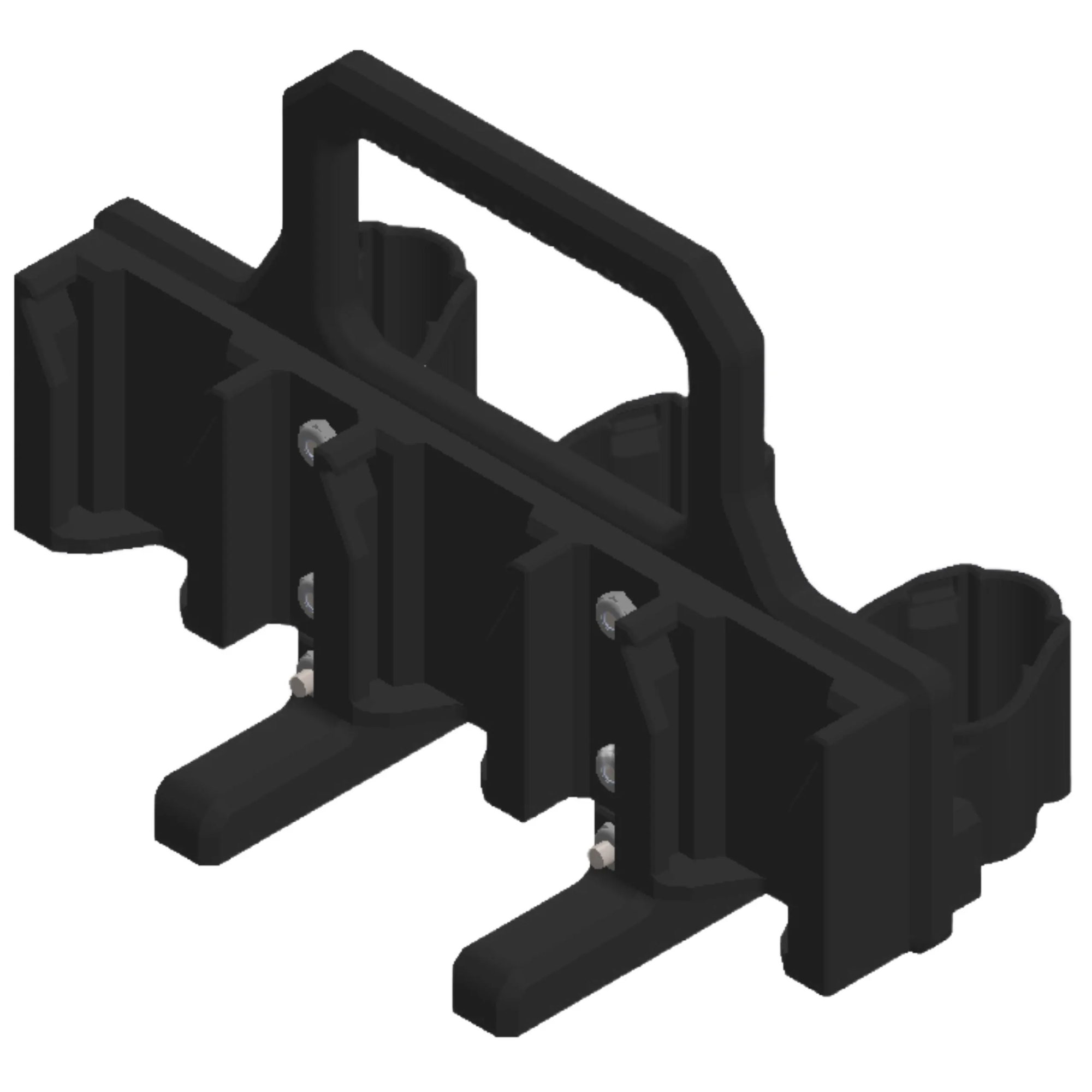 Milwaukee Battery Cariier M12X3-M18X3-BLACK