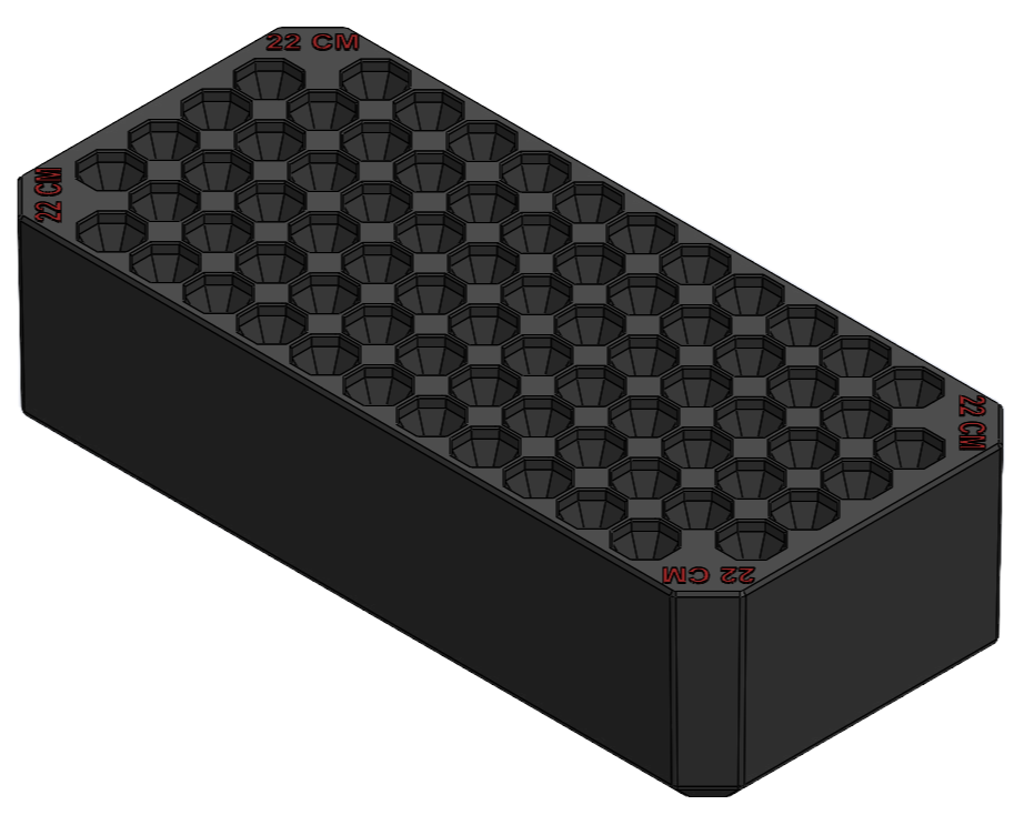 Milwaukee Packout Ammo Insert LARGE TRAY 22 CM RED