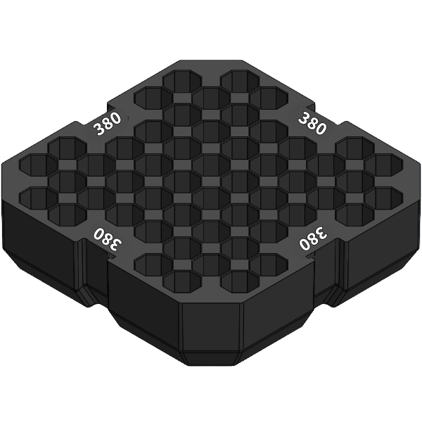 Milwaukee Packout ammo insertsSMALL TRAY 380 WHITE