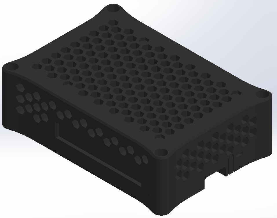 Raspberry PI 5 CaseBLACK