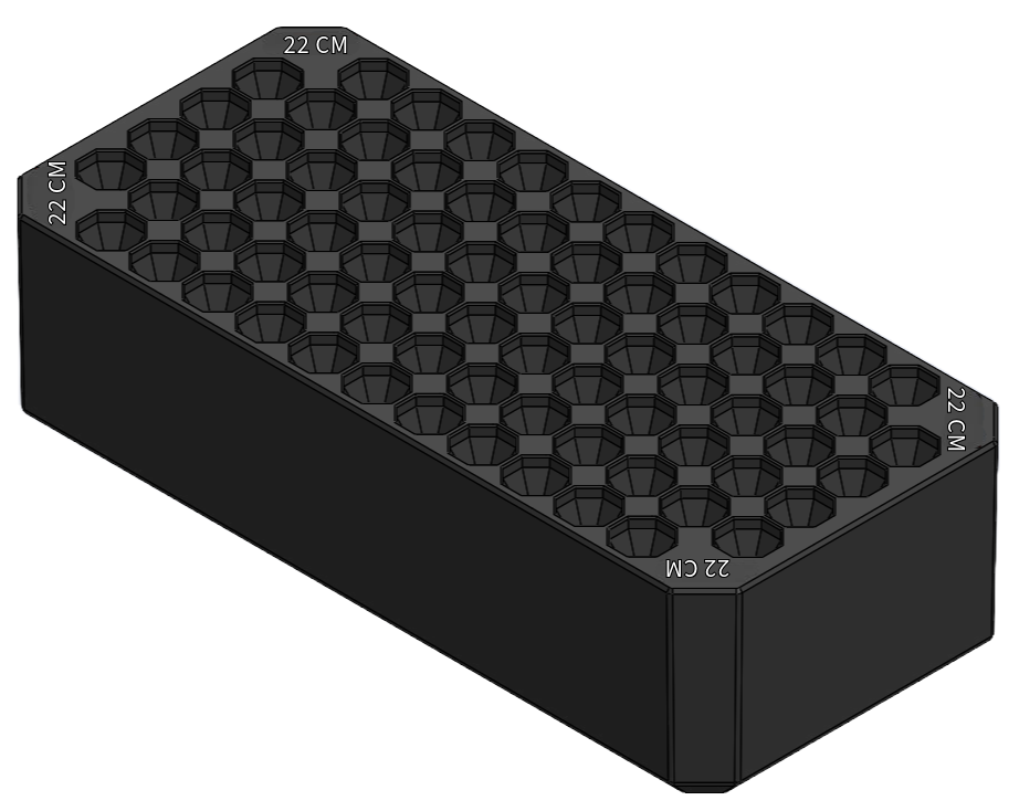 Milwaukee Packout Ammo Insert LARGE TRAY 22 CM WHITE