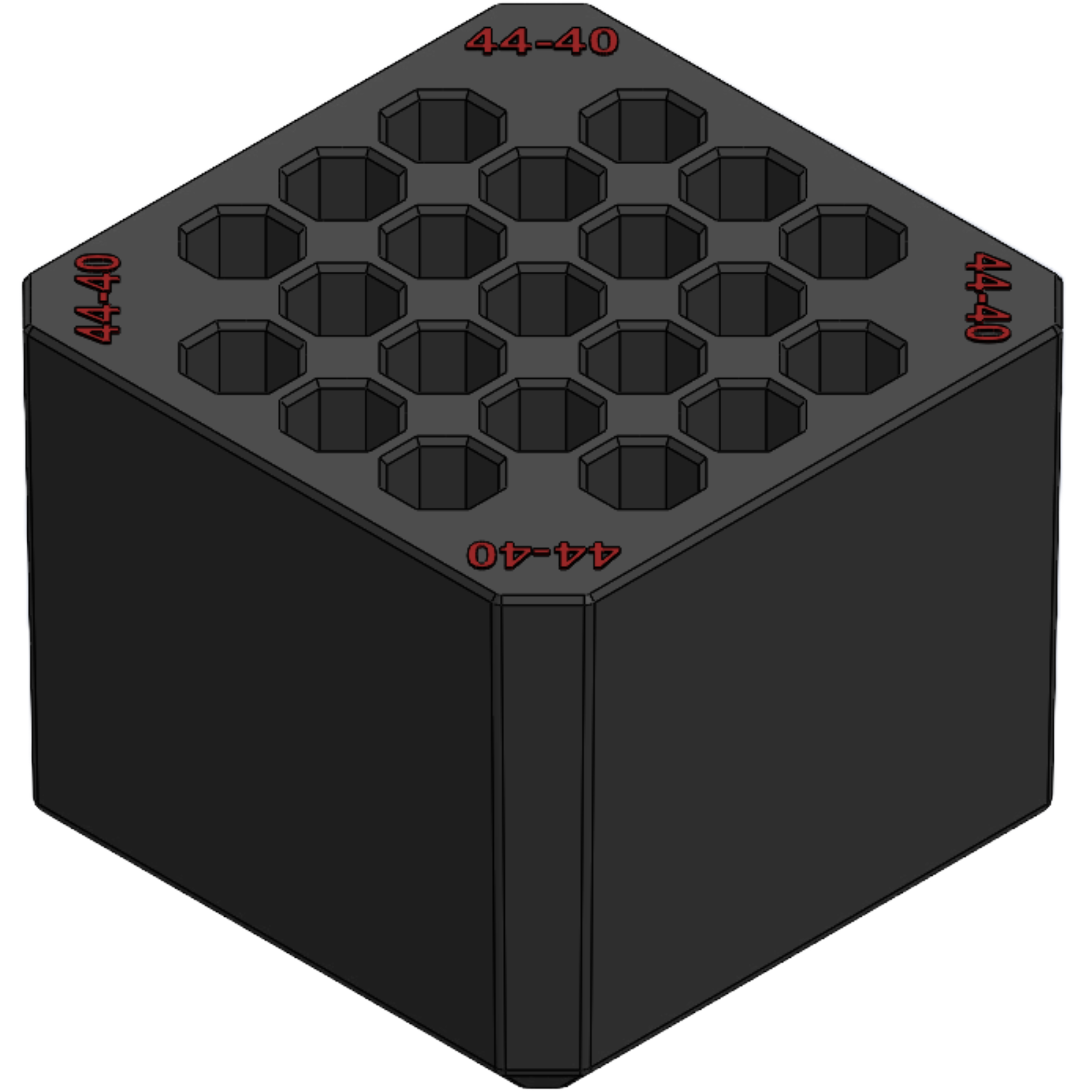 Milwaukee Packout Ammo Insert SMALL TRAY 44-40 WCF RED