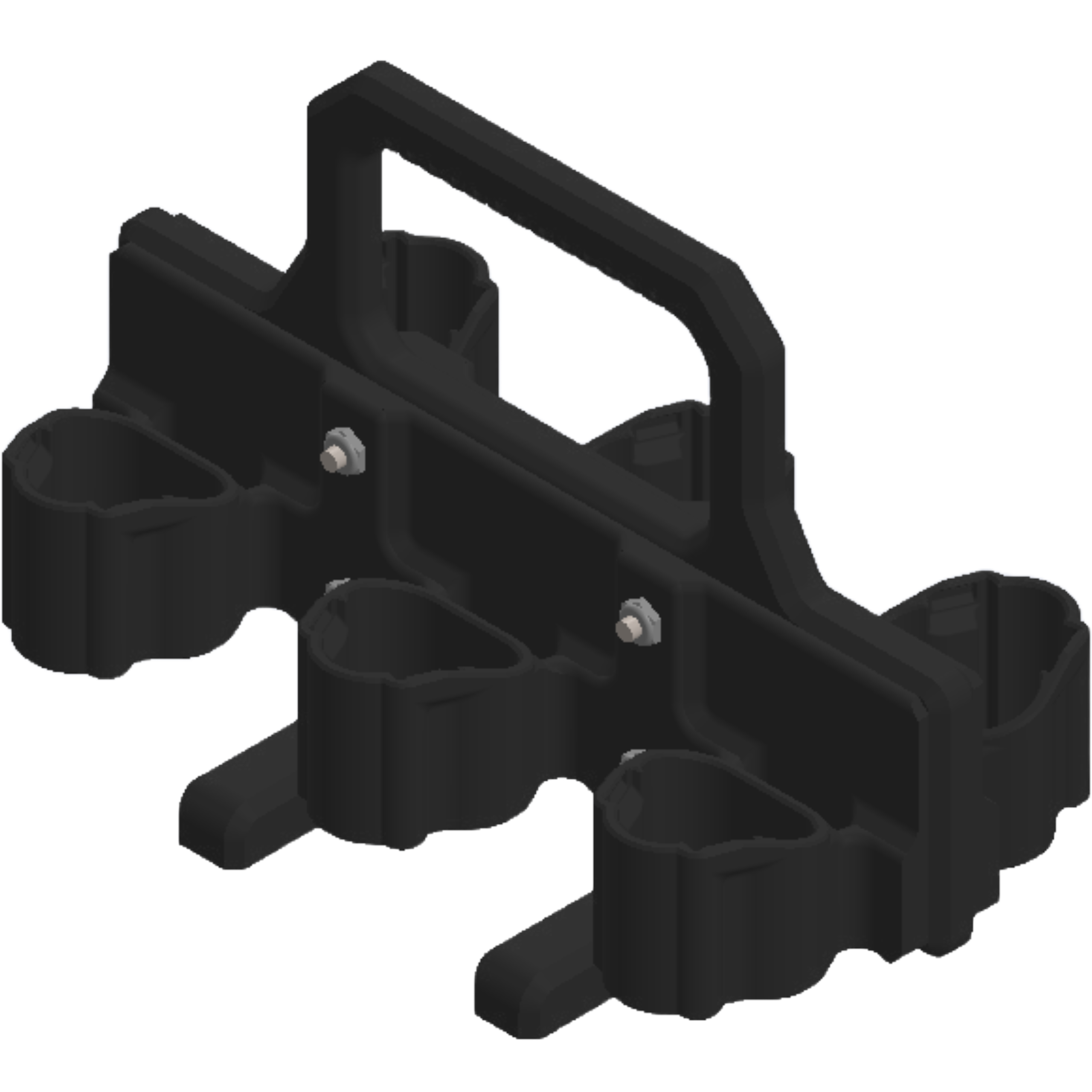 Milwaukee Battery Cariier M12X6-BLACK