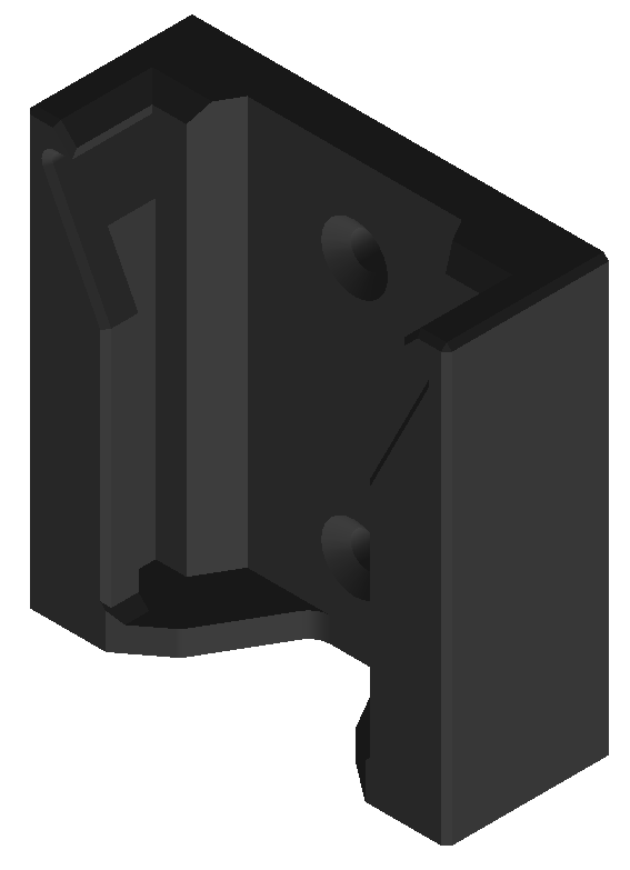 Milwaukee battery holder SINGLE BLACK