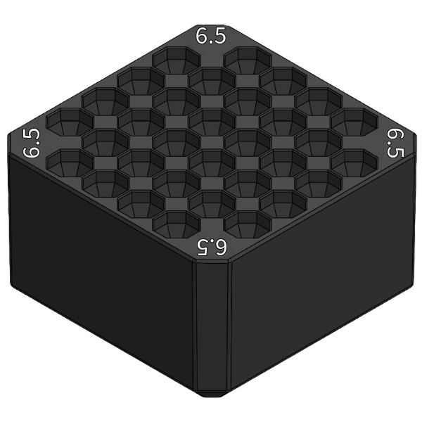 Milwaukee Packout ammo insertsSMALL TRAY 6.5 WHITE