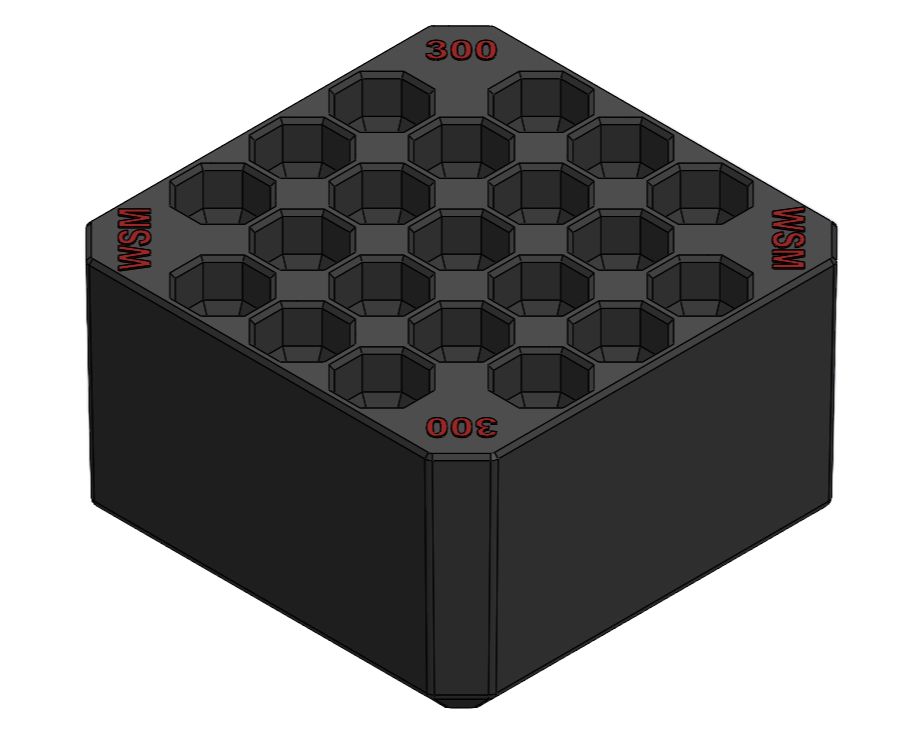 Milwaukee Packout Ammo Insert SMALL TRAY 300 WSM RED